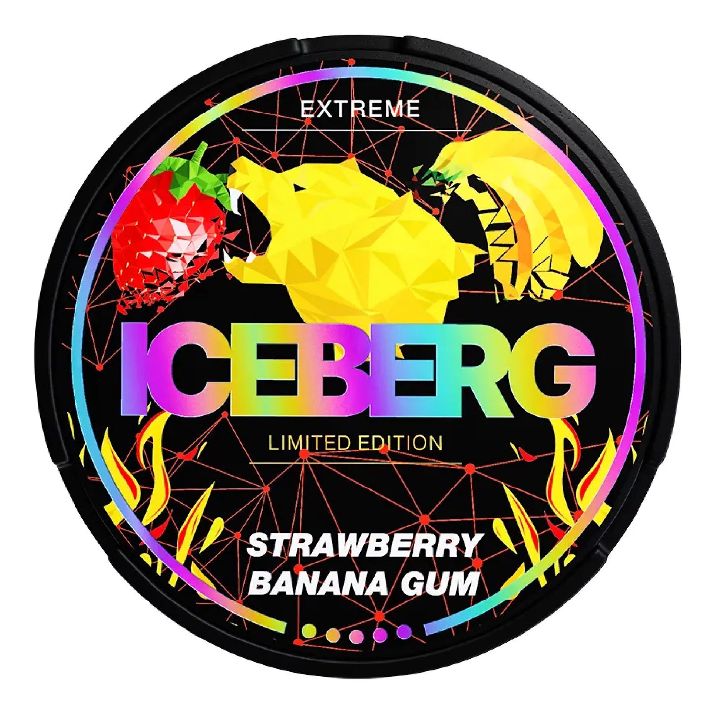 ICEBERG Strawberry Banana Gum Extreme