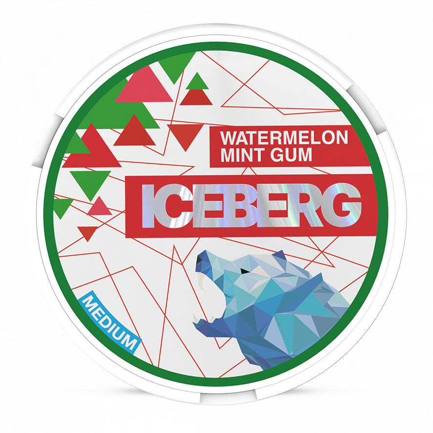 ICEBERG Watermelon Mint Gum Medium