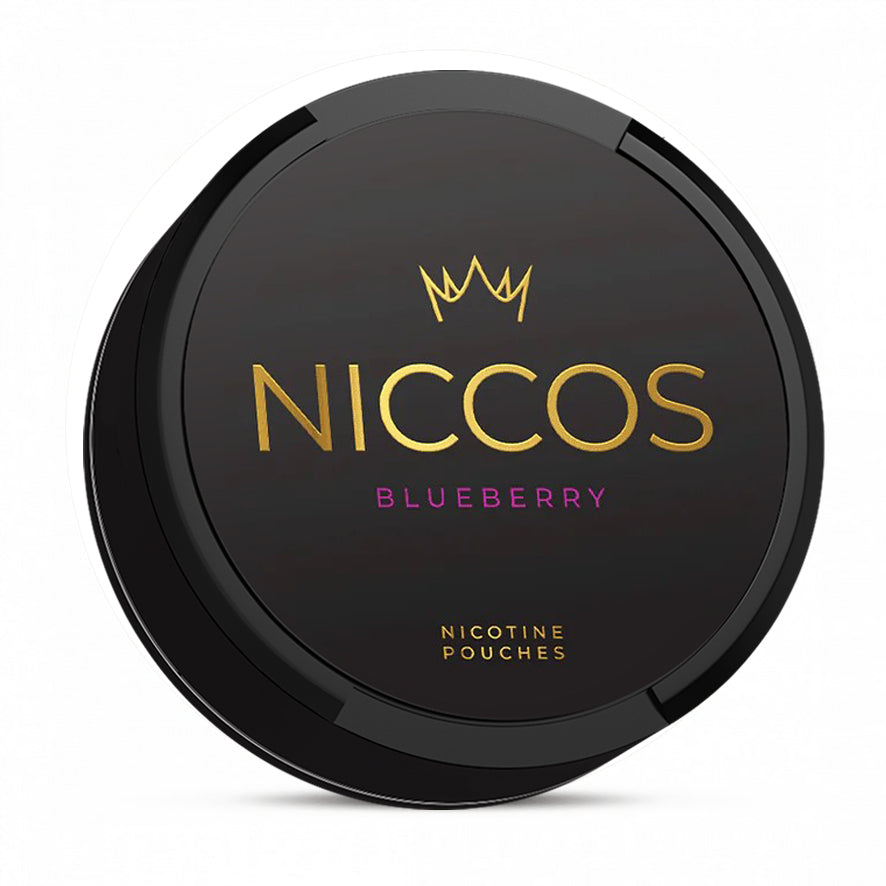 Niccos Blueberry Nicotine Pouches 